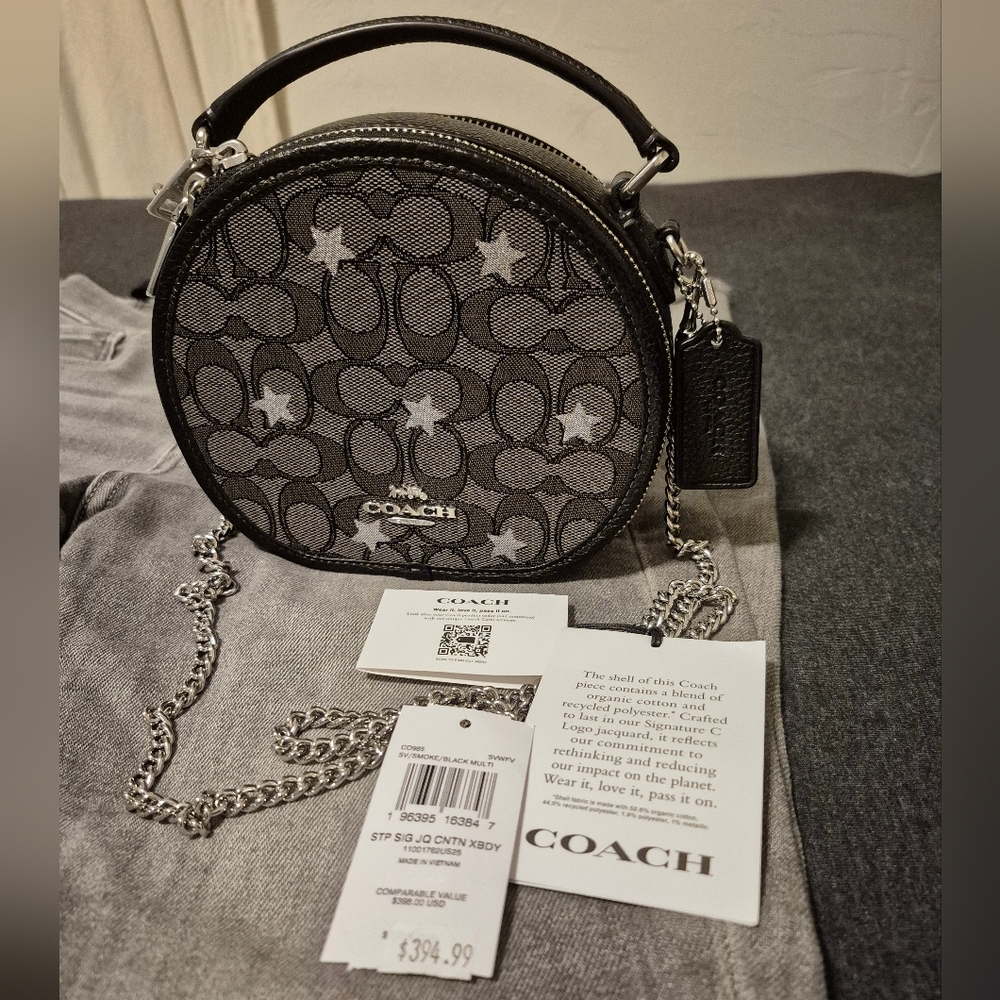 Coach Jacquard Star Crossbody